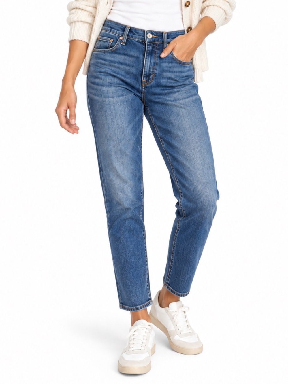 Levi’s Boyfriend Jeans Women’s Size 30 Medium Wash Straight Leg